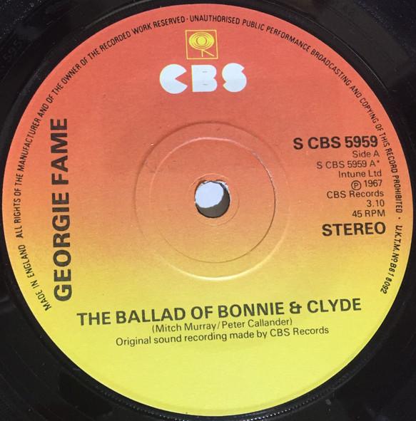 Georgie Fame - The Ballad Of Bonnie & Clyde