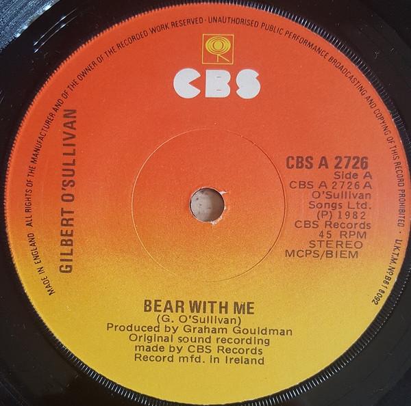 Gilbert O'Sullivan - Bear With Me