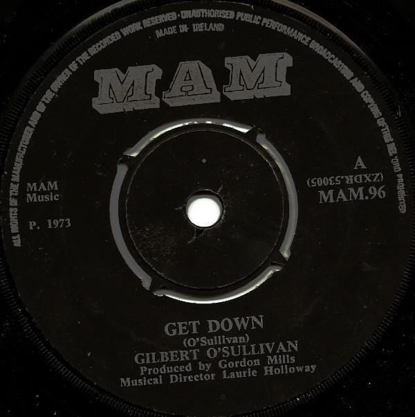 Gilbert O'Sullivan - Get Down