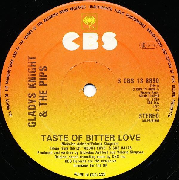 Gladys Knight And The Pips - Taste Of Bitter Love