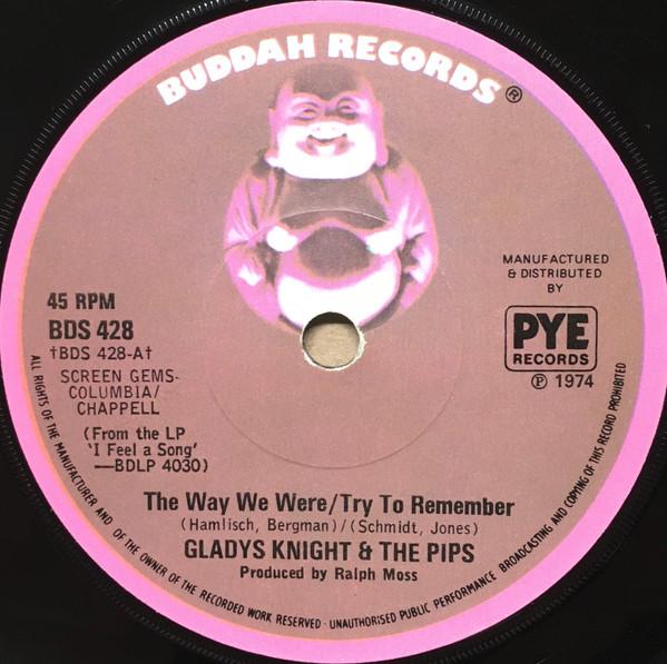 Gladys Knight And The Pips - The Way We Were / Try To Remember