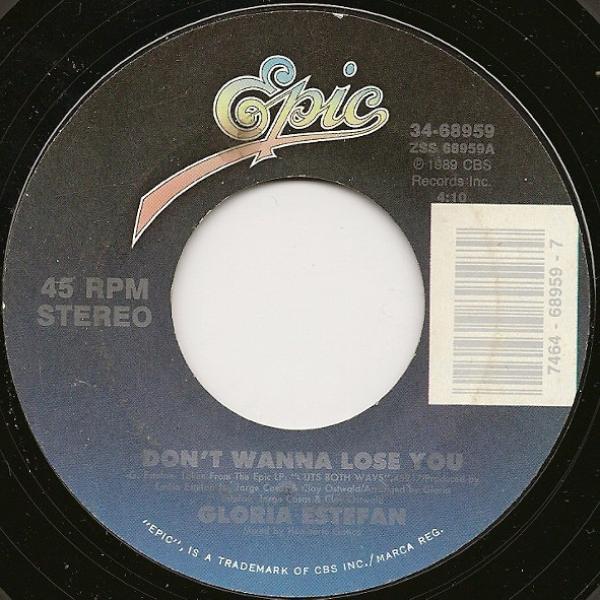 Gloria Estefan - Don't Wanna Lose You