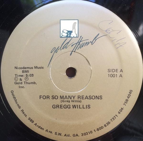 Gregg Willis - For So Many Reasons