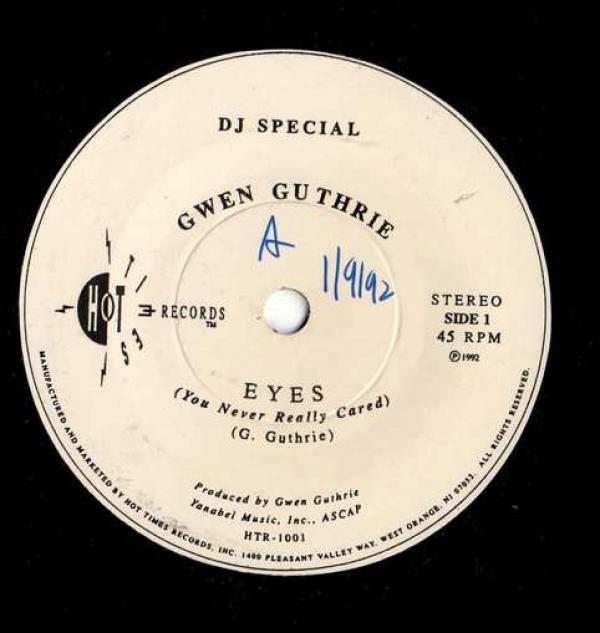 Gwen Guthrie - Eyes (You Never Really Cared)