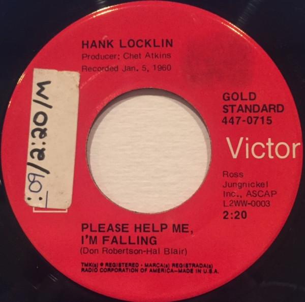 Hank Locklin - Please Help Me, I'm Falling / You're The Reason