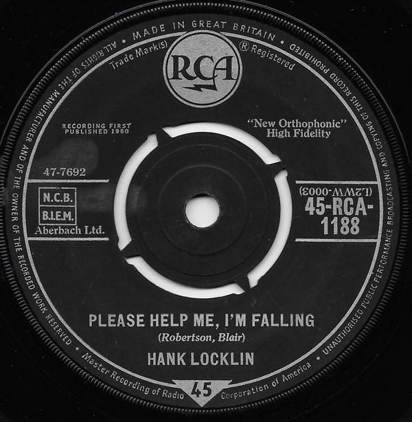 Hank Locklin - Please Help Me, I'm Falling