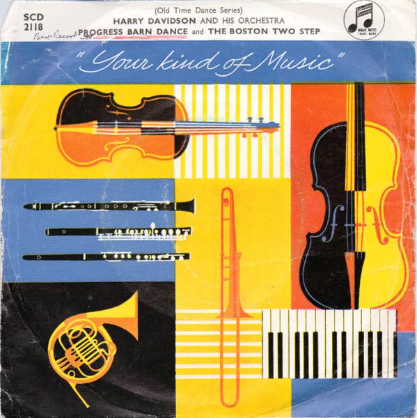 Harry Davidson And His Orchestra - Progress Barn Dance / The Boston Two Step