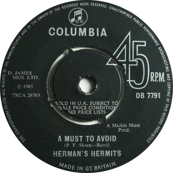 Herman's Hermits - A Must To Avoid