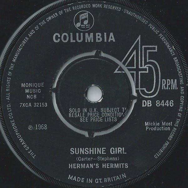 Herman's Hermits - Sunshine Girl 