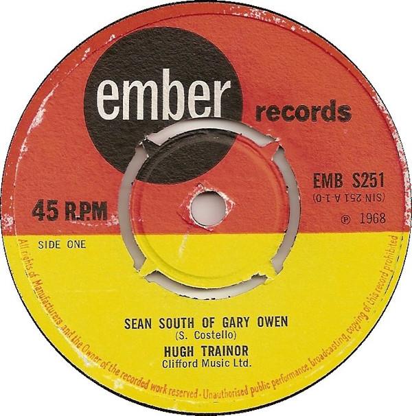 Hugh Trainor, Tommy Drennan And The Monarchs - Sean South Of Garry Owen / A Nation Once Again
