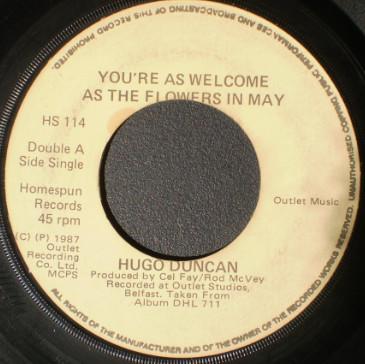 Hugo Duncan - You're As Welcome As The Flowers In May/I Love You The Best Of All