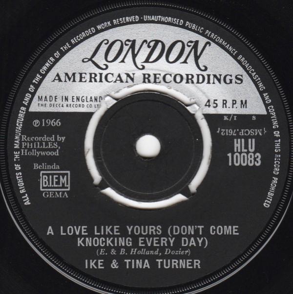 Ike & Tina Turner - A Love Like Yours (Don't Come Knocking Every Day)