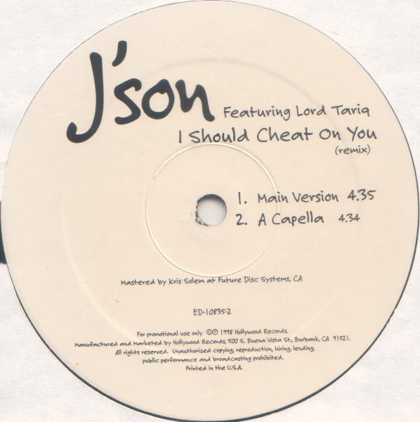 J'Son, Lord Tariq - I Should Cheat On You (Remix)