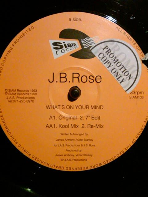 JB Rose - What's On Your Mind