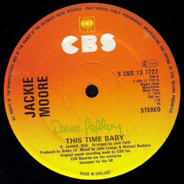 Jackie Moore - This Time Baby