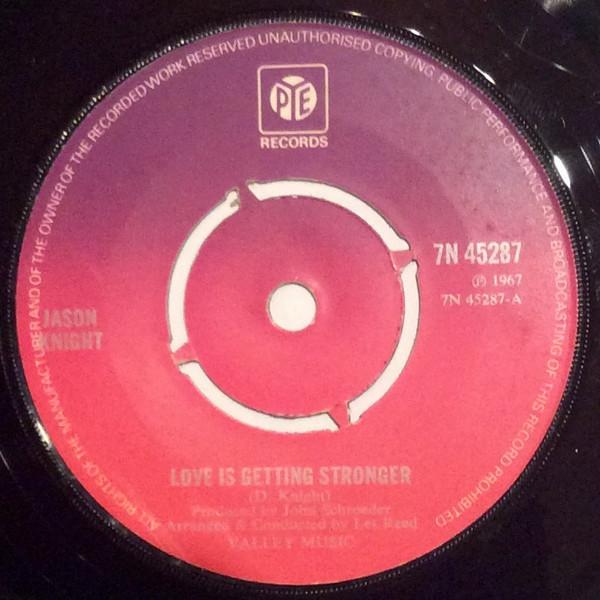 Jason Knight - Love Is Getting Stronger / Standing In My Shoes