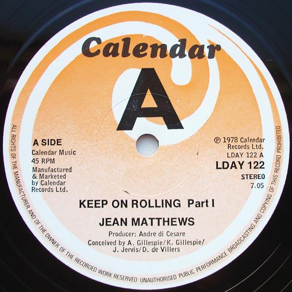 Jean Mathew - Keep On Rolling