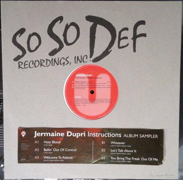 Jermaine Dupri - Instructions (Explicit Version) (Sampler)