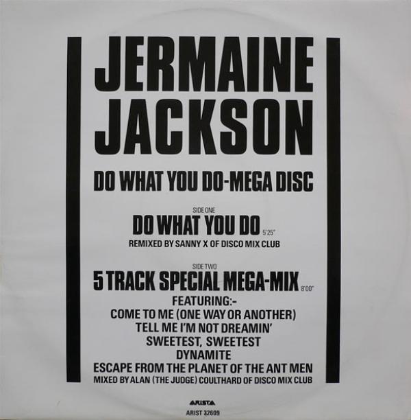 Jermaine Jackson - Do What You Do - Mega Disc