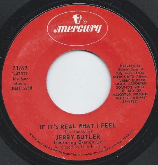 Jerry Butler - If It's Real What I Feel / Why Are You Leaving Me