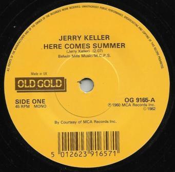 Jerry Keller, Johnny Cymbal - Here Comes Summer / Mr. Bass Man
