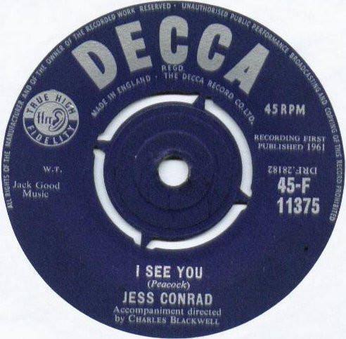 Jess Conrad - I See You