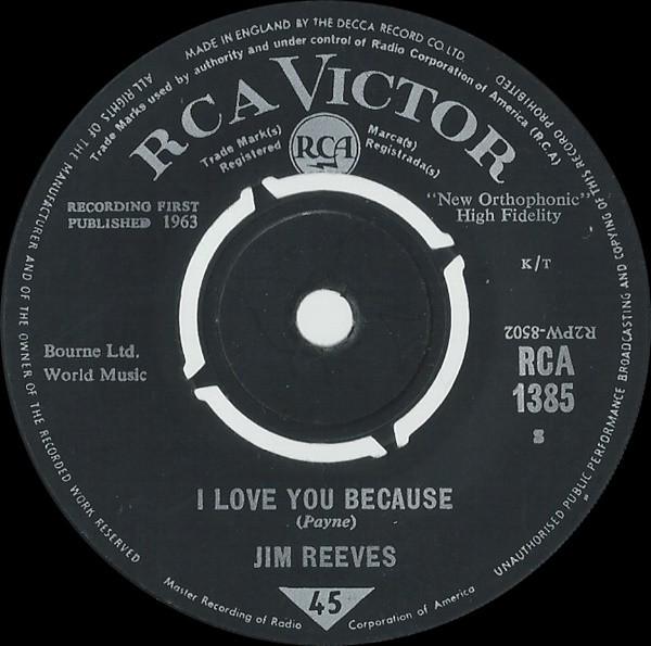 Jim Reeves - I Love You Because
