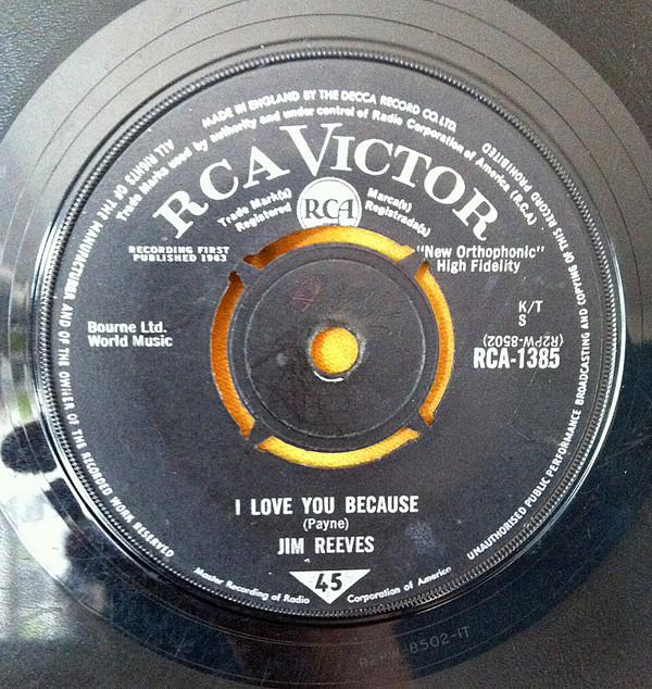 Jim Reeves - I Love You Because