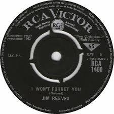 Jim Reeves - I Won't Forget You