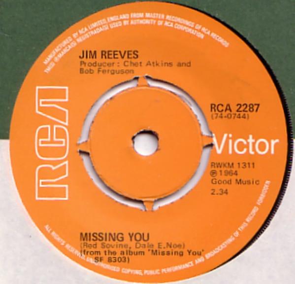 Jim Reeves - Missing You