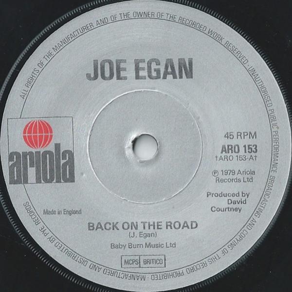 Joe Egan - Back On The Road