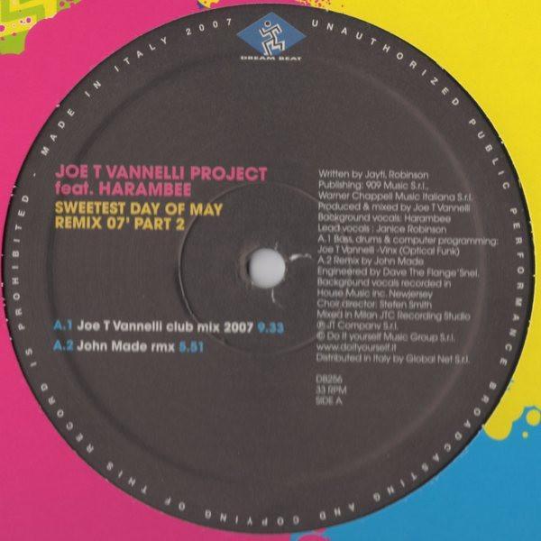 Joe T. Vannelli Project, Harambee - Sweetest Day Of May Remix '07 (Part 2)