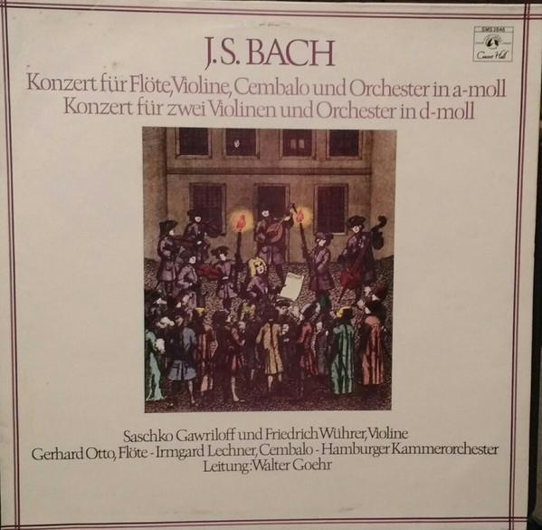 Johann Sebastian Bach, Hamburger Kammerorchester, Walter Goehr - Triple Concerto BWV 1044 & Double Concerto BWV 1043