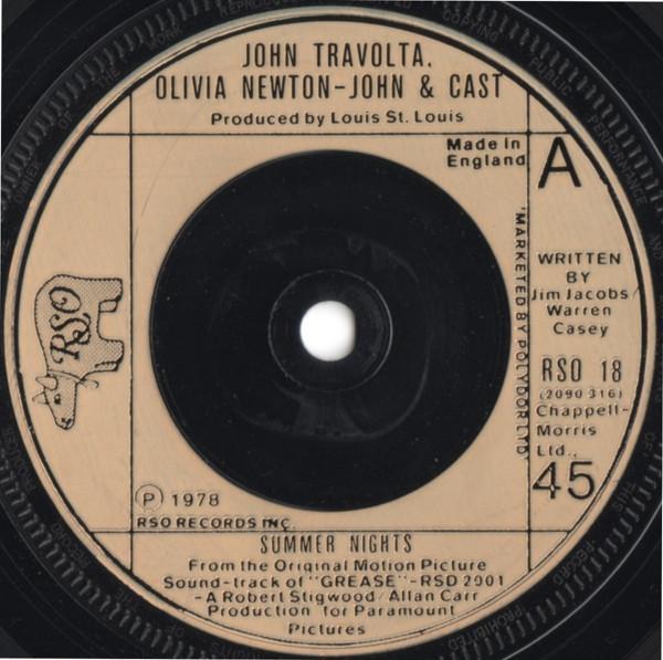 John Travolta, Olivia Newton-John, "Grease" Cast - Summer Nights