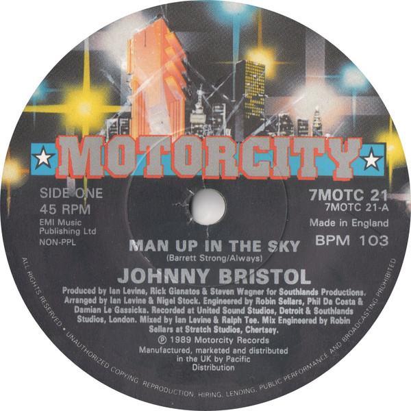 Johnny Bristol - Man Up In The Sky