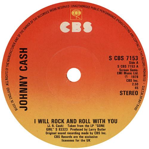 Johnny Cash - I Will Rock And Roll With You / A Song For The Life