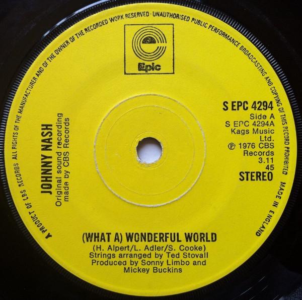 Johnny Nash - (What A) Wonderful World
