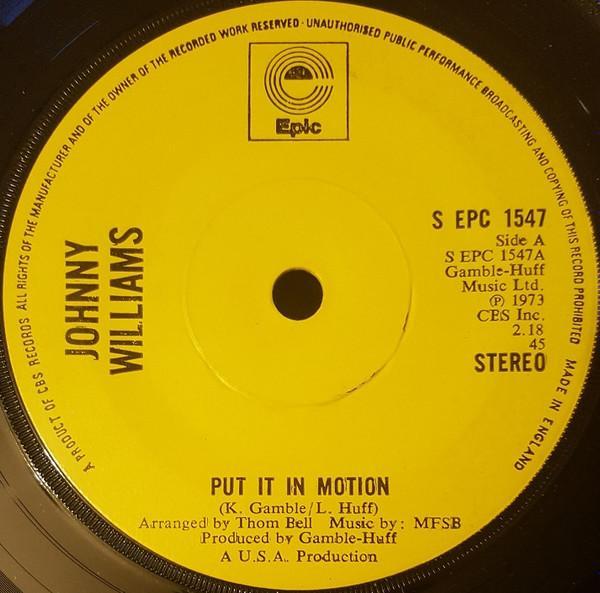 Johnny Williams  - Put It In Motion