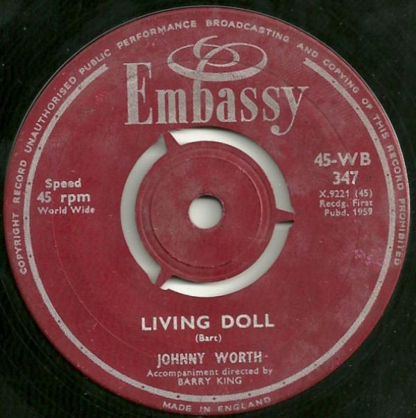 Johnny Worth - Living Doll