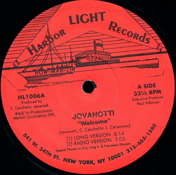 Jovanotti - Welcome / Yo