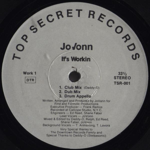 Jovonn - It's Workin