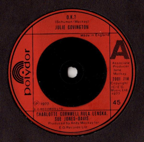 Julie Covington, Charlotte Cornwell, Rula Lenska, Sue Jones-Davies - O.K.?
