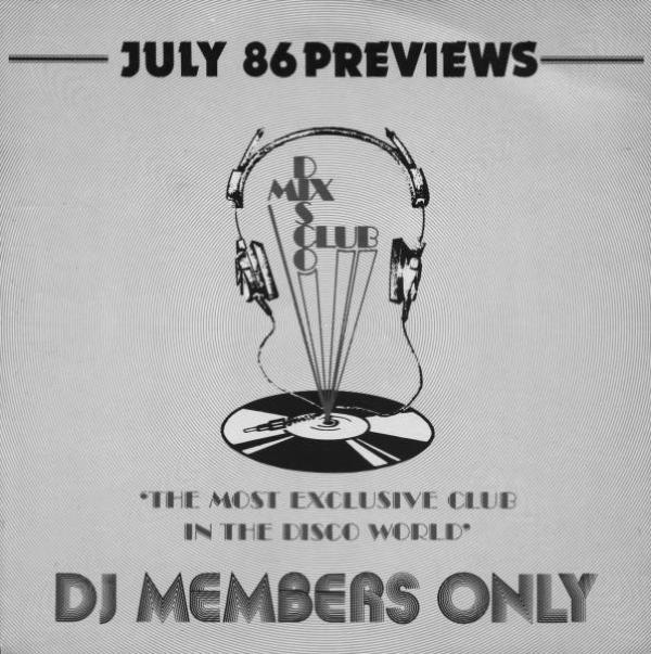  - July 86 Previews