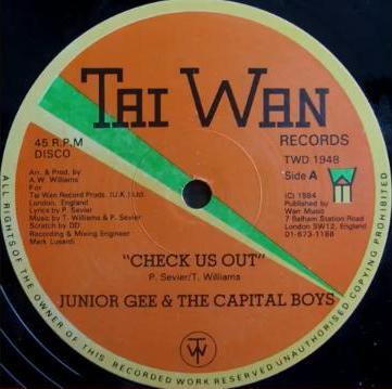 Junior Gee, The Capital Boys - Check Us Out / The Break