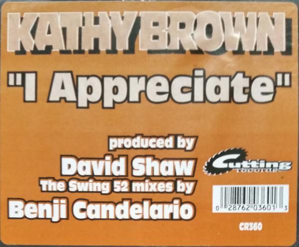 Kathy Brown - I Appreciate
