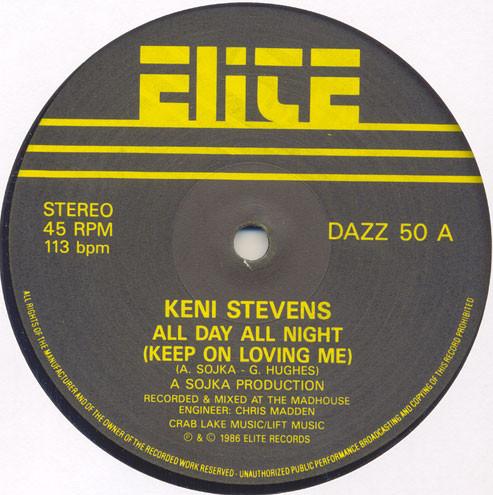 Keni Stevens - All Day All Night (Keep On Loving Me)