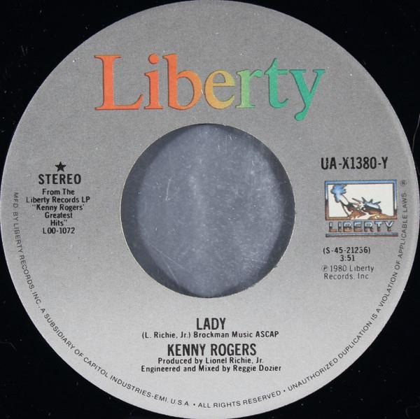 Kenny Rogers - Lady / Sweet Music Man