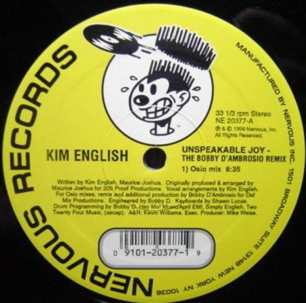Kim English - Unspeakable Joy (The Bobby D'Ambrosio Remixes)