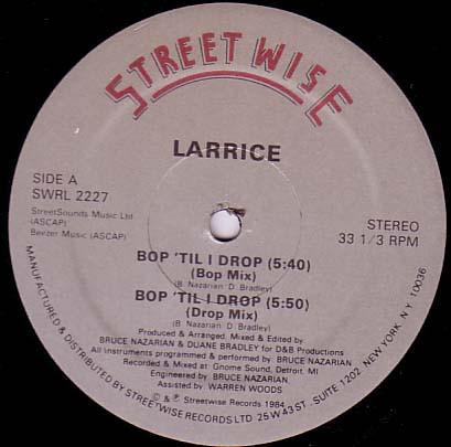 Larrice - Bop 'Til I Drop