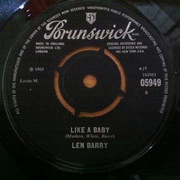 Len Barry - Like A Baby